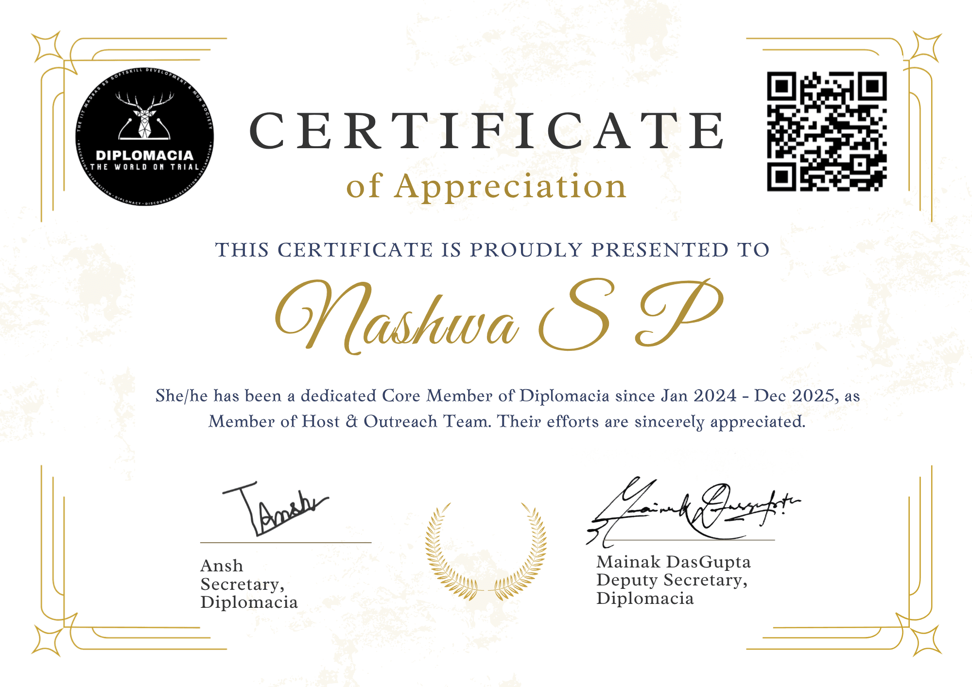 Certificate 7